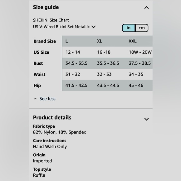 🏖️SHEKINI Ruched/Smocked High Waisted Swim Bottom🏖️ NWT - Picture 13 of 14